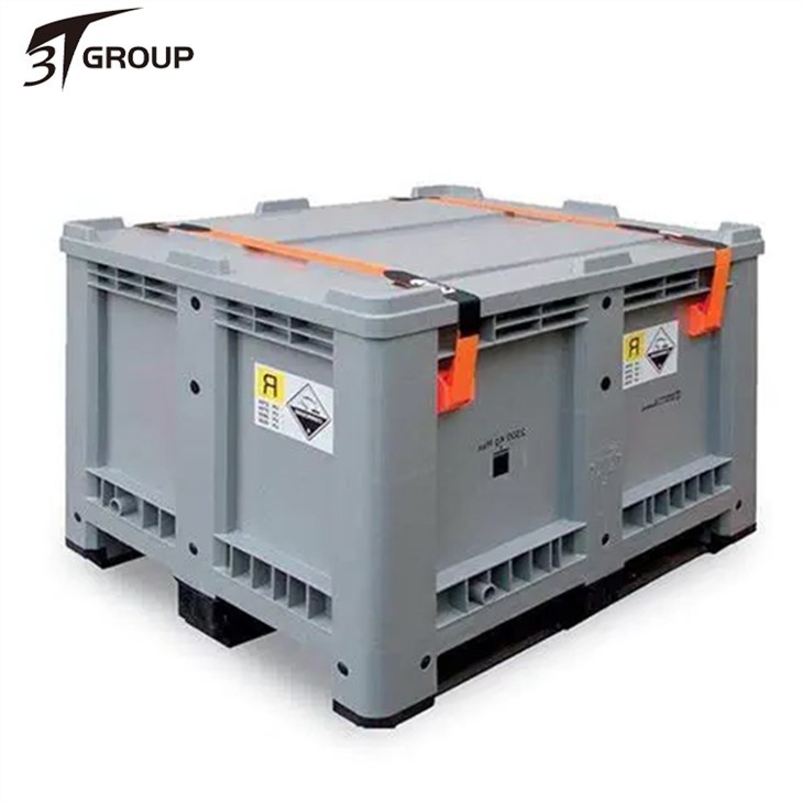 Plastikowa paleta Duży pojemnik do układania w stosy